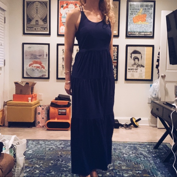 LOFT Dresses & Skirts - LOFT maxi blue dress